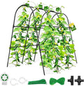Cucumber Trellis for Raised Bed, U-Shape Garden Trellis for Climbing Plants by MQHUAYU