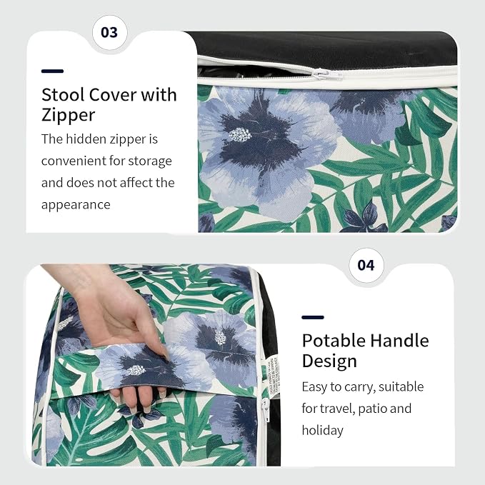 Inflatable Ottoman Stool D31 xH14 - Image 5