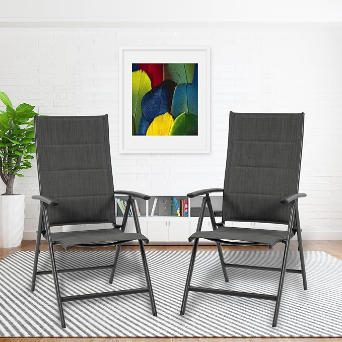 Kozyard Coolmen 2-Pack Outdoor Patio Dining Chair Set by Kozyard