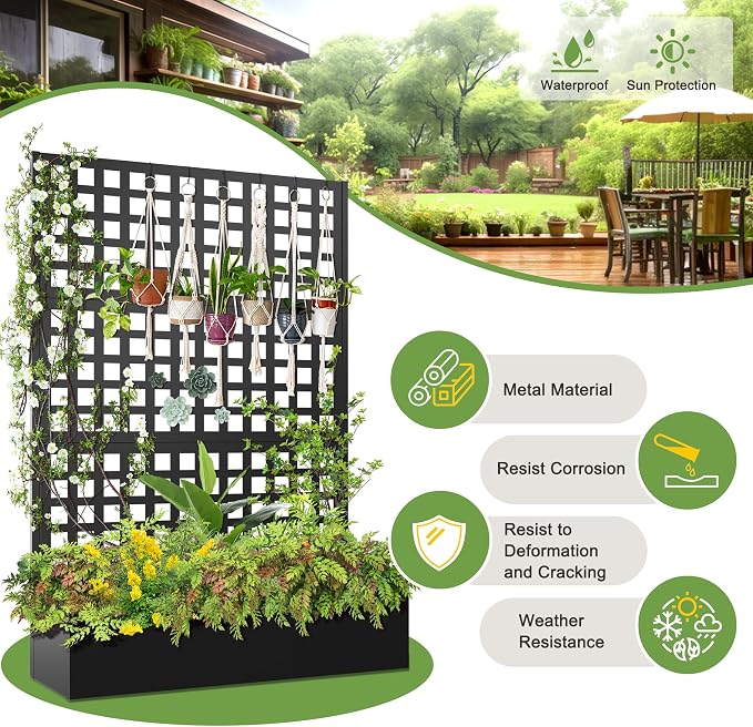 FENCY Metal Raised Garden Bed - Image 7