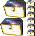 CLAONER Solar Lights Outdoor, Wireless Motion Sensor Lights, IP65 Waterproof by Claoner