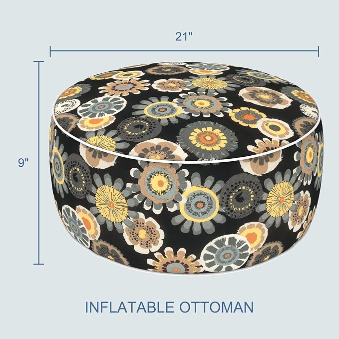 LVTXIII Indoor/Outdoor Inflatable Ottoman - Image 3