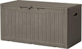 Devoko 97 Gallon Deck Box, Waterproof Resin Outdoor Storage Box by DEVOKO