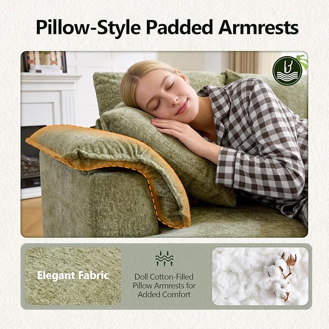 VINGLI Modern Floating Chaise Lounge Chair - Image 5