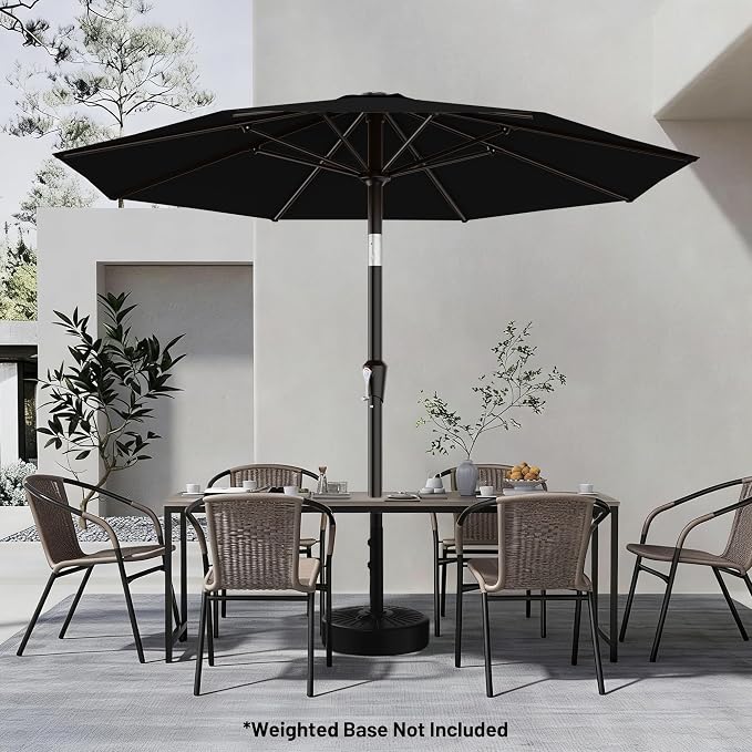 AreShark 9 FT Patio Umbrella for Outdoor, Outdoor Table Umbrella - Image 6