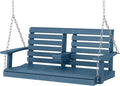 KINGYES Outdoor Hanging Porch Swing, 2 Seat Patio Swing Chair by KINGYES