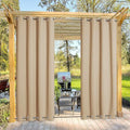 NICETOWN Outdoor Curtain for Patio Waterproof & Windproof 95" L, Thermal by NICETOWN