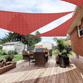 Patio Paradise 24' x 24' x 24' Sun Shade Sail Triangle Canopy Shade Cloth by Patio