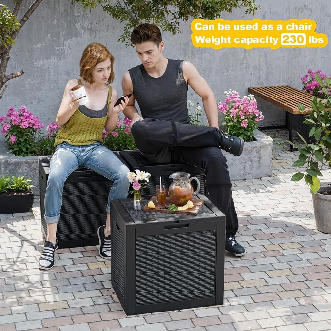 ROJIK 30Gallon Outdoor Storage Box - Image 5