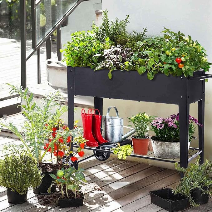 31.5" Tall Raised Garden Bed - Image 5