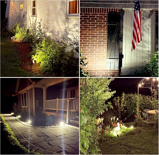 20W Dusk to Dawn led Light Spotlights Outdoor, Low Voltage Warm White Outdoor - Image 4