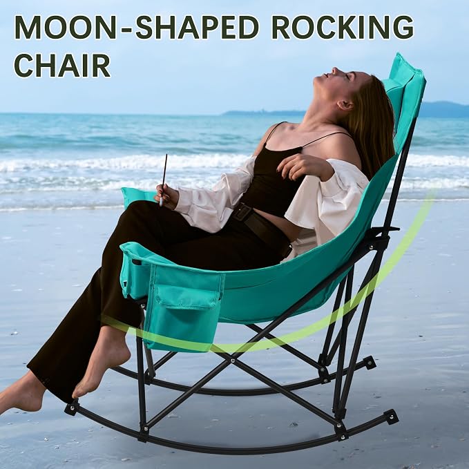 Oversized Rocking Camping Chair - Image 6