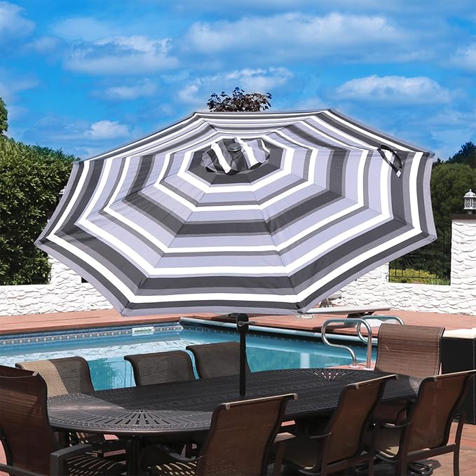 Sunnydaze Outdoor Patio Umbrella - Image 6
