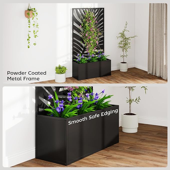 Outsunny Metal Raised Garden Bed - Image 6
