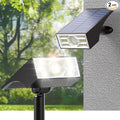 Solar Spot Lights Outdoor, 2 Pack Outdoor Solar Lights by Katipeal