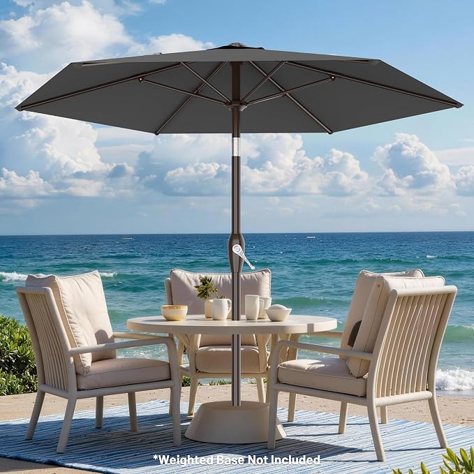 AreShark 7.5FT Patio Umbrella Table Market Umbrella - Image 5