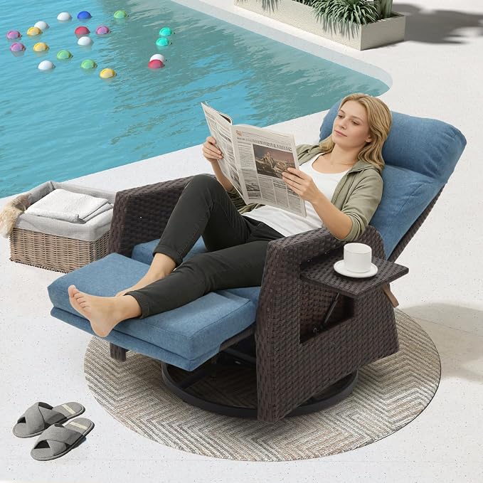 Adjustable Outdoor Recliner Chair - Image 3