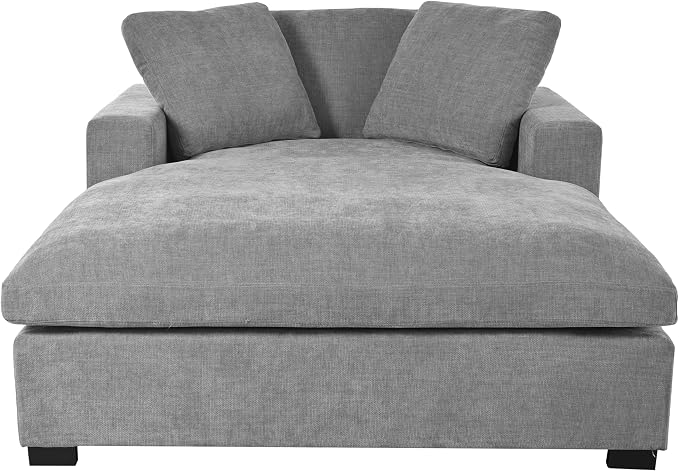 Christopher Knight Home Larrz Oversized Chaise Lounge Chair Indoor, Cozy - Image 15