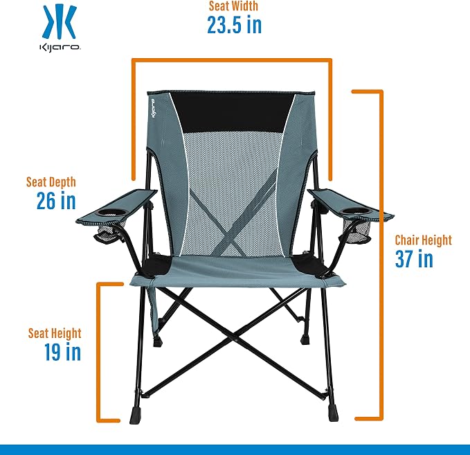 Kijaro Portable Camping Chairs - Image 3