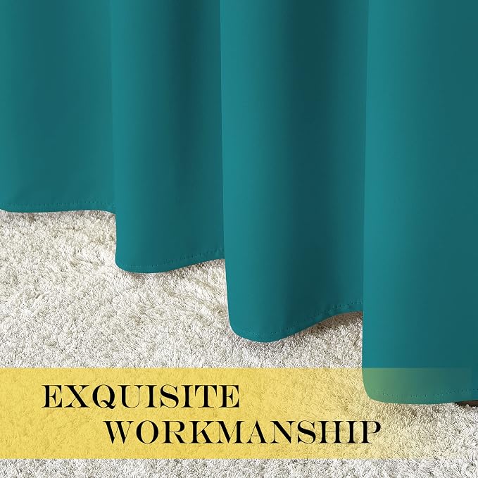 NICETOWN Sliding Door Curtain 108 Inches Long - Image 5
