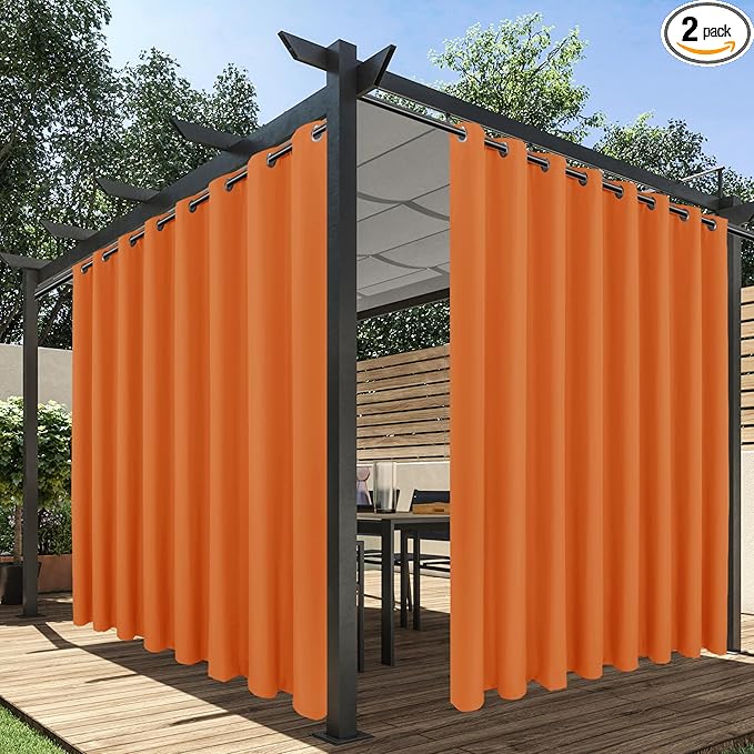 HolidayIdeas Extra Wide Outdoor Curtains by HolidayIdeas