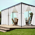HolidayIdeas White Outdoor Curtains by HolidayIdeas