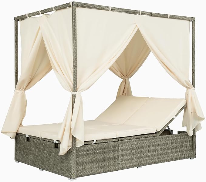 Wicker Metal Outdoor Pool Furniture - Image 5
