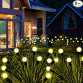 Solar Garden Lights Outdoor, 2 Pack 20 LED Solar Firefly Lights Waterproof by KohlrabiDecor