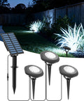 CORESLUX Solar Spot Lights Outdoor Waterproof IP68, 3-in-1 LED Cool Light Solar by CORESLUX