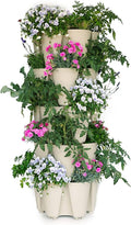 Greenstalk Patented Large 5 Tier Vertical Garden Planter by GreenStalkVerticalGardens