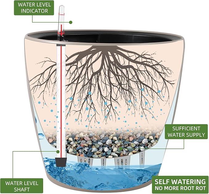 Dexceder 15x14 Self Watering Planter - Image 2
