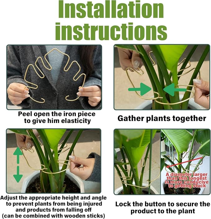 5PCS Durable Monstera Plant Stem Support Stake - Image 5