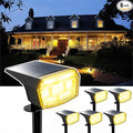HIBOITEC Solar Spot Lights Outdoor Waterproof 59LED Landscape Lights Solar by HIBOITEC