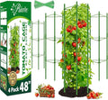 Riare 4 Pack 4 FT Tomato Cages for Garden- 48inches Heavy Duty Tomato Stakes by Riare