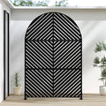 Casaphoria 72" H x 47" W Arched Metal Privacy Screen by Casaphoria