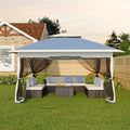 Canopy Tent 13x13 ft, Pop Up Gazebo One-Push Setup by GarveeLife