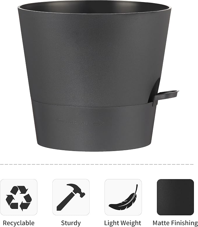 FaithLand 2-Pack 10 Inch Planter Pots - Image 4