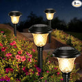 BEAU JARDIN 8 Pack Solar Pathway Lights Outdoor Solar Powered Light Christmas by BEAU+JARDIN