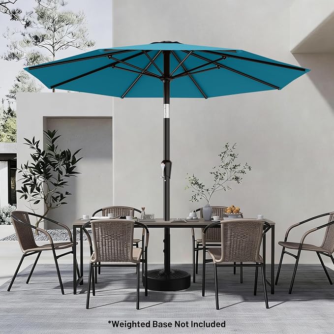 AreShark 9 FT Patio Umbrella for Outdoor, Outdoor Table Umbrella - Image 6