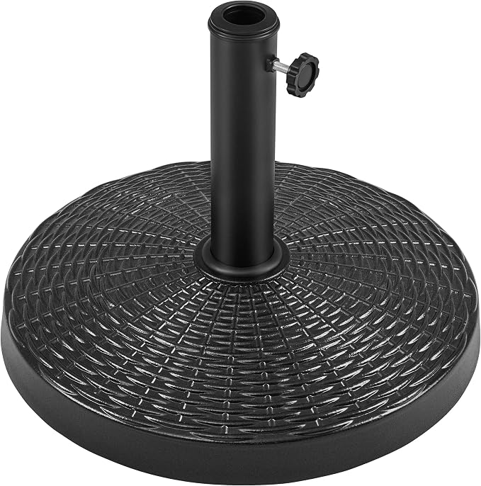 Yaheetech 31lbs Umbrella Base, Heavy Duty Patio Umbrella Base Stand, Round by Yaheetech
