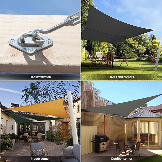 Sun Shade Sail Hardware Kit 6 Inch - Image 5