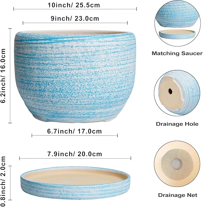 SQOWL Ceramic Plant Pots - Image 3