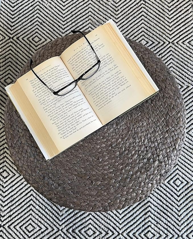 S & L Homes Pouf Ottoman - Image 7