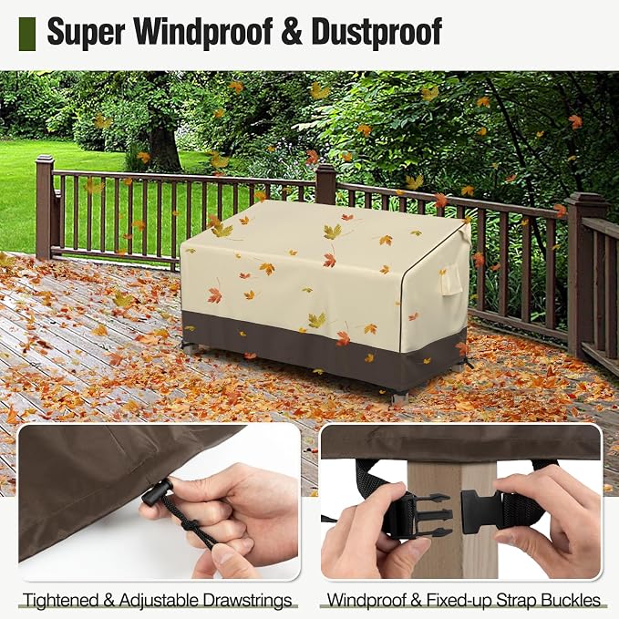 MR. COVER Outdoor Couch Cover Waterproof, Patio Furniture Covers - Image 6