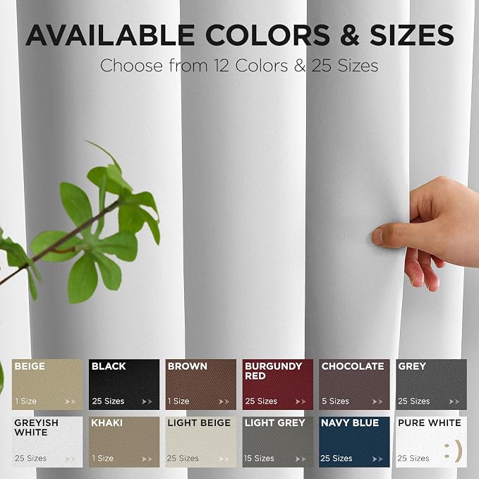 Joydeco Blackout Door Curtain for Doorway Privacy 80 Inches Long, Grommet - Image 7