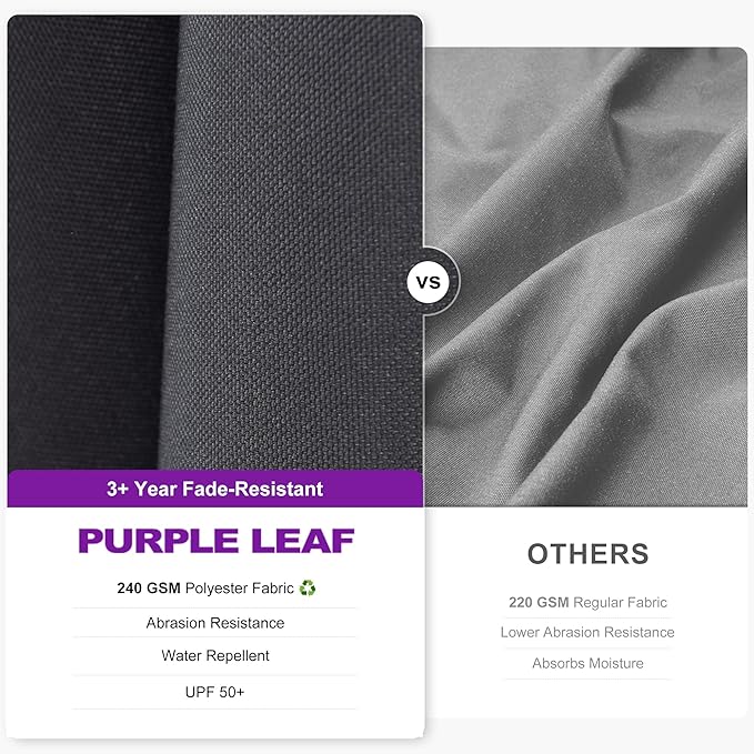 PURPLE LEAF 10 Feet Patio Umbrella - Image 4