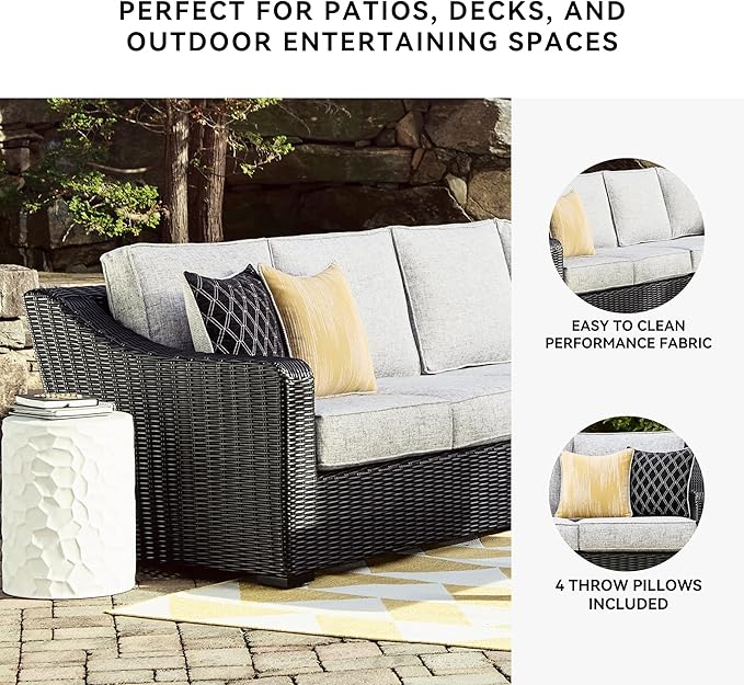 Signature Design by Ashley Beachcroft Casual Nuvella Weather Resistant Fabric - Image 5