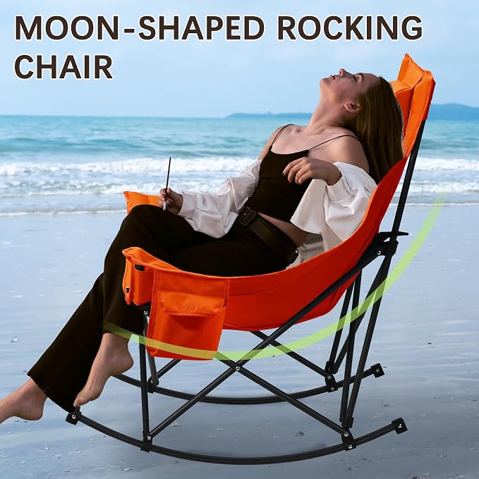 Oversized Rocking Camping Chair - Image 7