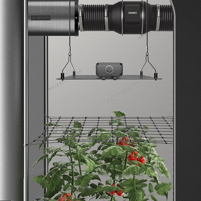 AC Infinity Grow Tent Trellis Netting 2x2', Heavy-Duty Elastic Plant Net - Image 5