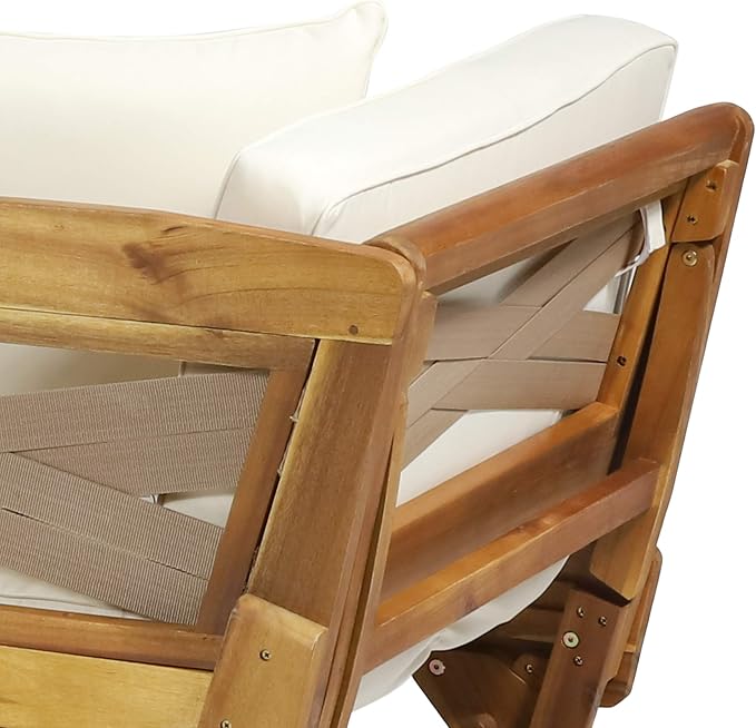 Christopher Knight Home Patrick Outdoor Acacia Wood Expandable Daybed - Image 6